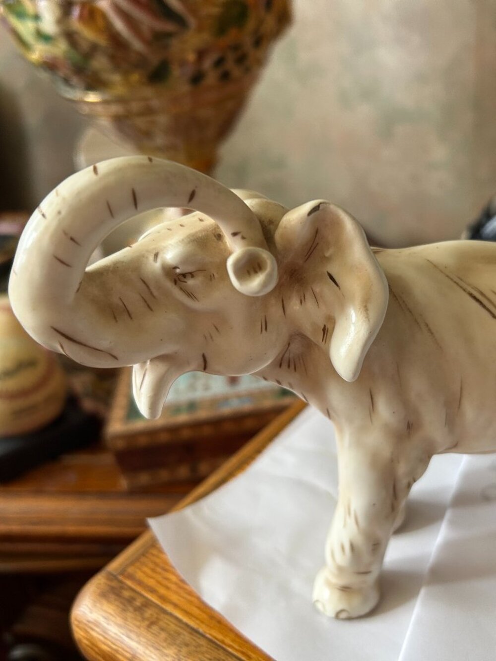AUSTRIA PORCELIAN ELEPHANT